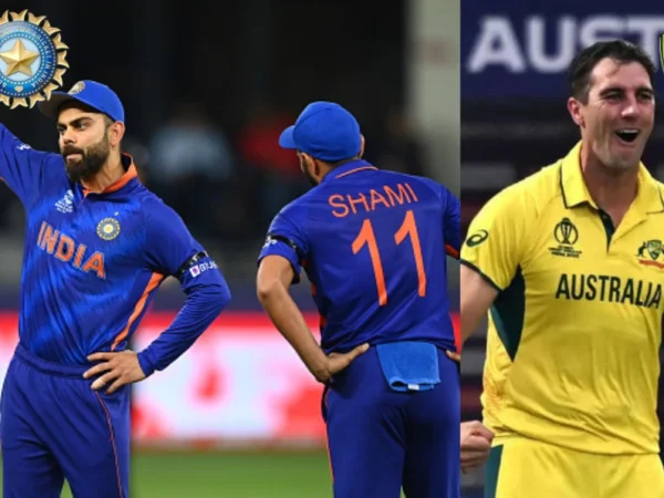 australian men’s cricket team vs india national cricket team timeline