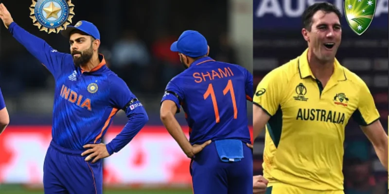 australian men’s cricket team vs india national cricket team timeline